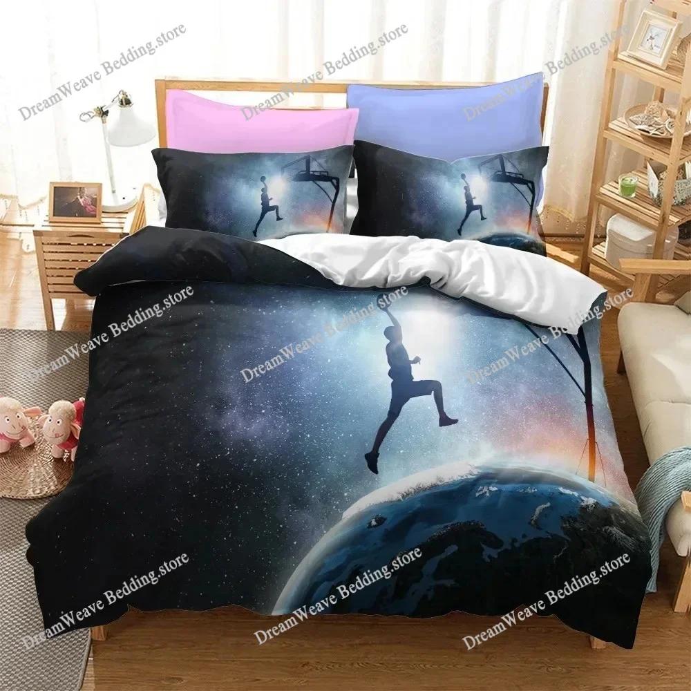 basketball Bedding Set Duvet Cover 3d Bedding Fashion Design Decoration King Duvet Cover Set Double Bed Set Bedding Sets