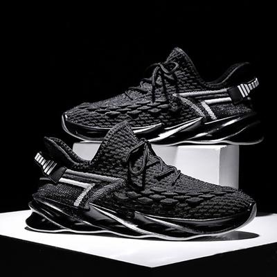 Mode Mode Skor Män Sneakers Nya Herr Promenadskor Andningsbara Casual Skor Män Vulkaniserade Skor Populära Yttersula i Gummi Skor