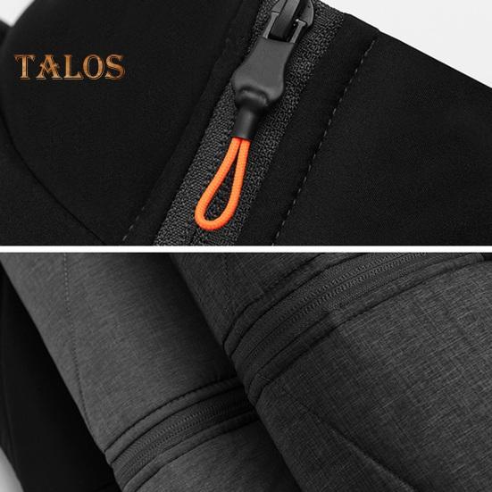 Męska bawełniana kamizelka ze stójką, bez rękawów, zapinana na suwak, z kieszeniami, kolorowy wzór w paski, gruba termiczna ocieplana kamizelka