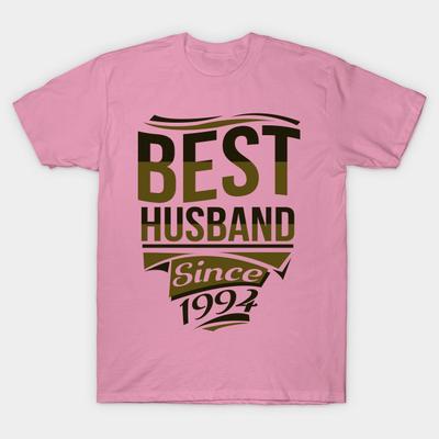 T Shirt kobiety najlepszy mąż od 1994 roku słodka rocznica ślubu Harajuku drukuj Kawaii Tshirt letnia koszulka damska z krótkim rękawem Top Tee