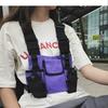Erkek ve Kadın Erkek Göğüs Paketi Trend Taktik Takım Yelek Çanta Unisex Su Geçirmez Göğüs Rig Çanta Çok Fonksiyonlu Saklama Çantası