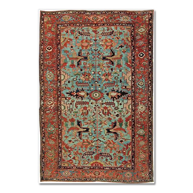 Oriental Rugs Pattern Vintage Posters and Prints Antique Persian Carpets Retro Wall Art Canvas Painting Pictures Home Decor No Frame