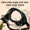 Adults Wide View Swim Goggles with Earplugs Waterproof No Leakage Anti-Fog Men Women Swimming Goggles Diving Snorkeling Equipment