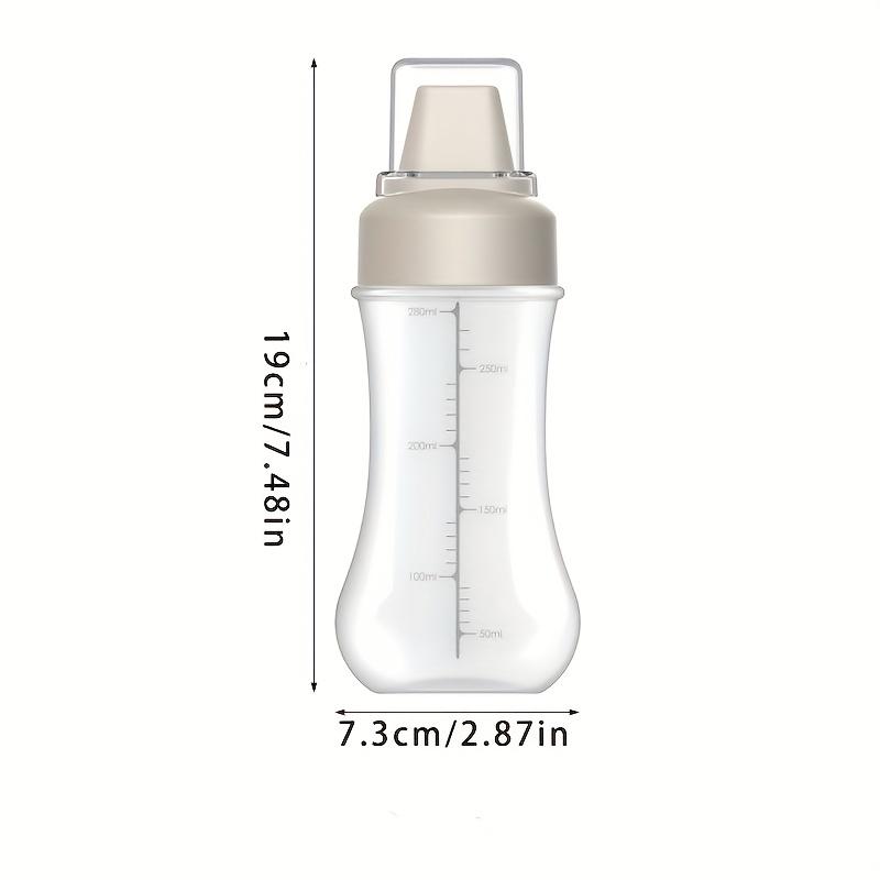 1pc Leak-Proof Refillable Sauce Squeeze Bottle - PVC-Free Plastic Kitchen Container with Precision Control for Salad Dressing, Tomato Sauce, Honey Jam