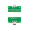 USB 3.1 Connector Type-C Adapter Plate PCB Board Female Male Head Convertor 2*13P to 2.54MM Transfer Test Board USB3.1 Module