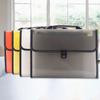 13 Pocket Handheld File Bag Dustproof Accordion File Folder  School Office Supplies
