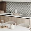 Self-Adhesive Vinyl Panel for a Teenager's Room 120x60 cm Geometric Tile Pattern