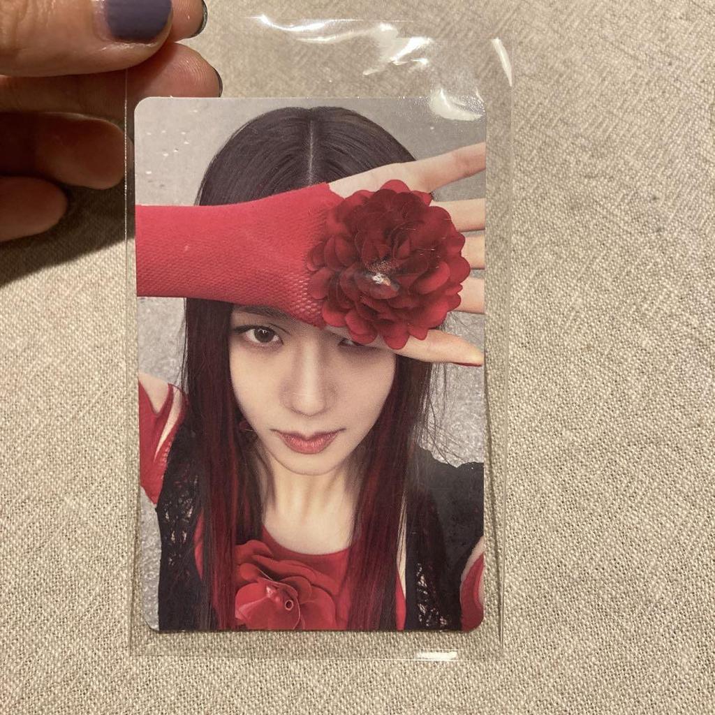 [USED] Jisoo LP Blackpink Jisoo ME Album Vinyl LP Trading Card