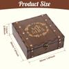 Wedding Keepsake Box with Lid and Lock Mr Mrs Wooden Memory Box Vintage Present Wooden Case for Couples Anniversary Bride