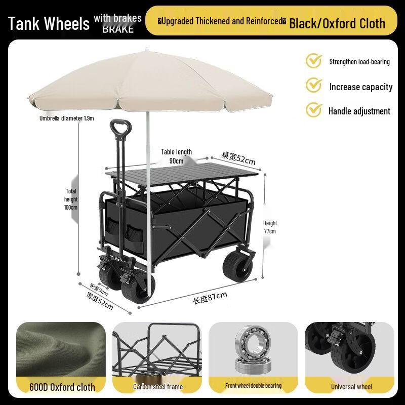 Foldable Outdoor Utility Wagon