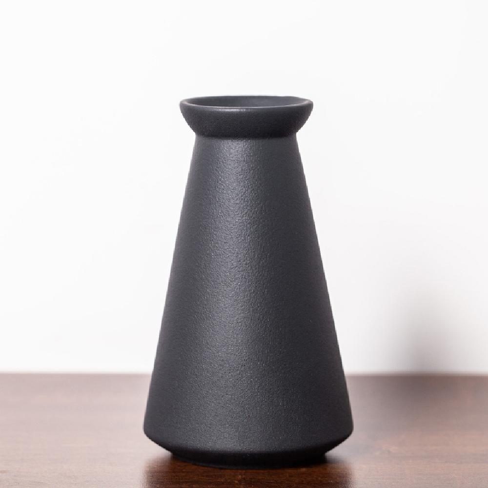 Small Ceramic Vase for Flowers Plants,  Matte Vases for Modern Table Shelf Home Decor Wedding  Frosted Elegant Ceramic Vase