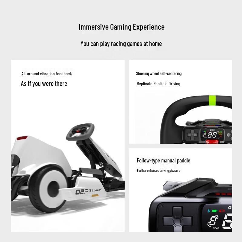 

Ninebot GoKart Kit 2nd Gen & MiniPro 2 Set (CN version)