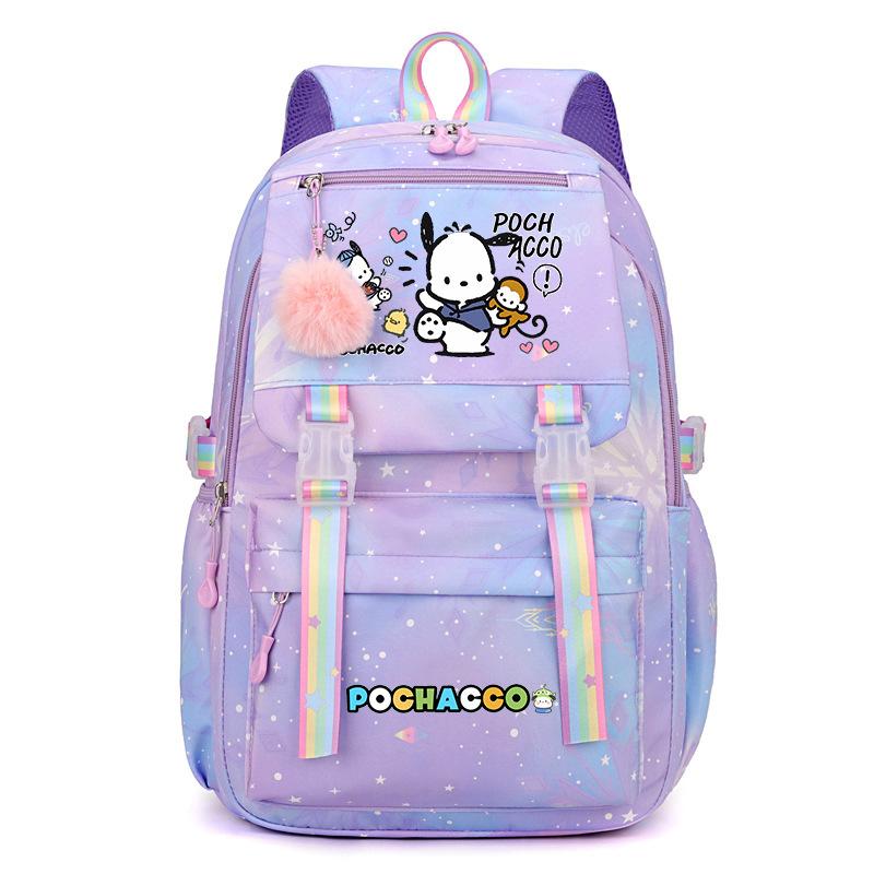 Pochaco Pacha Dog Cartoon Cute Backpack Sweet School Style Schoolbag