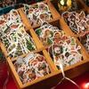 Christmas Ornaments Decorative Stickers Set(30 PCS) Scrapbook Stickers for Christmas Party Decorations Planners,Scrapbooking