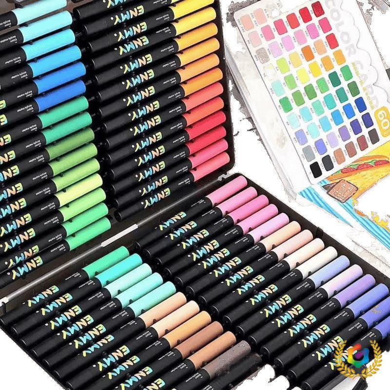 Xiaohongshu Style Little Black Box Acrylic Marker for Kids & Art Students