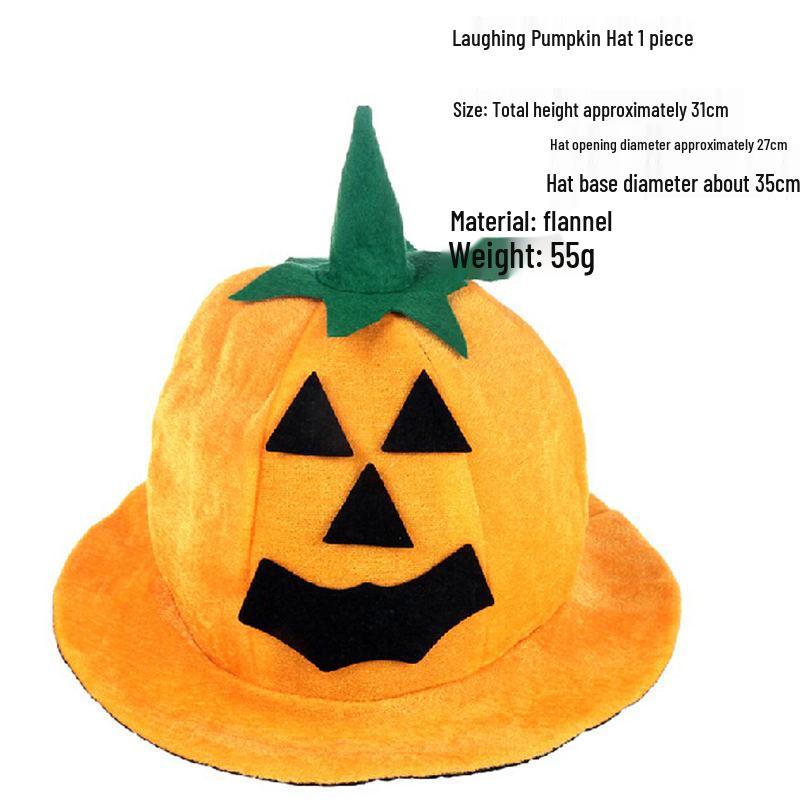 

Halloween Pumpkin Hat for Ghost Festival and Masquerade Party Costumes