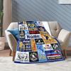 Hockey Customize Your Name Blanket Warm Comfortable And Soft Blankets Are Suitable For Home Chairs Office Sofas Sofas Office Camping And Gifts For