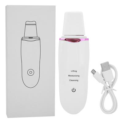 Ultrasonic Skin Scrubber Blackhead Removal Pore Cleaning Face Spatula for Skin Care