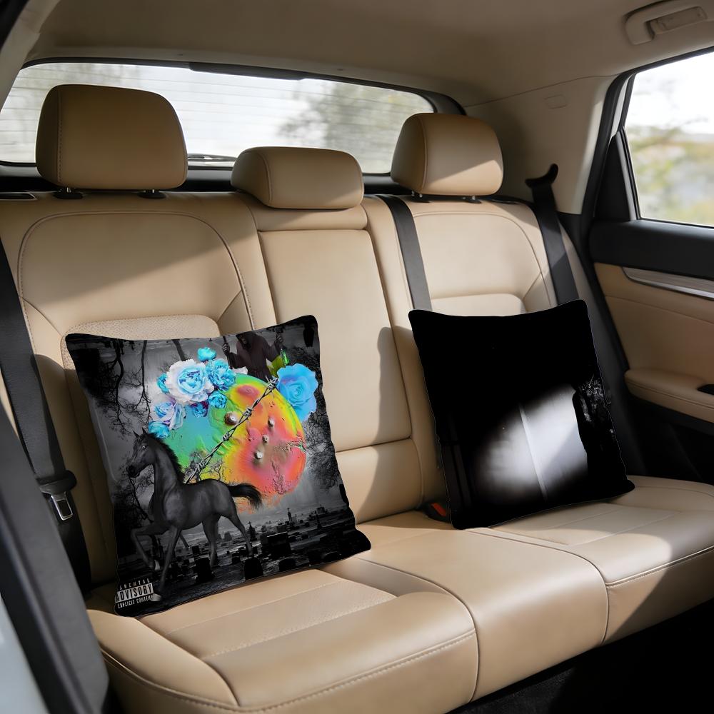 Rapper DDestroy Lonely Cushion Cover Short plush pillowcase for bed sofa carwashable