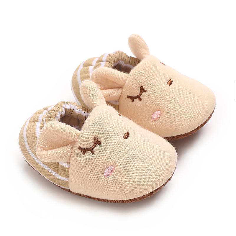 Cartoon Cute Sock Shoes 0-18M Doll Soft Bottom Children's Floor Sports Shoes BeBe Children's Walking Shoes