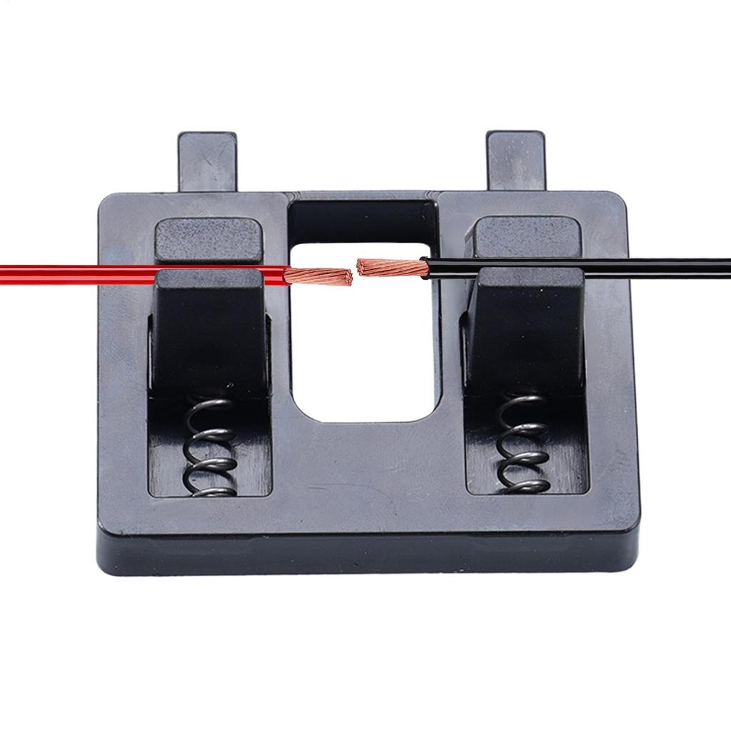 Portable Wire Soldering Clamp Electric Wire Welding Fixture Compact Multi-Functional Holding Power Soldering Anti-Slip Locator