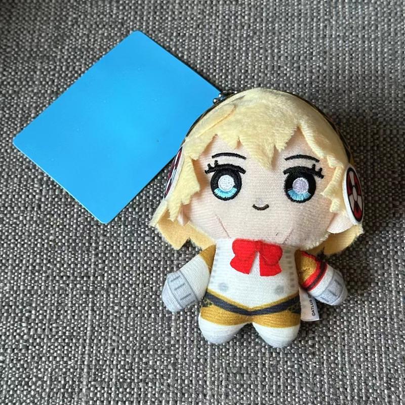 Anime Yuuki Makoto Aegis Shiomi Kotone Gorou Akechi Joker Shiomi Kotone Cosplay Anime Plüschtier Anhänger Kinder Weihnachtsgeschenke 10cm