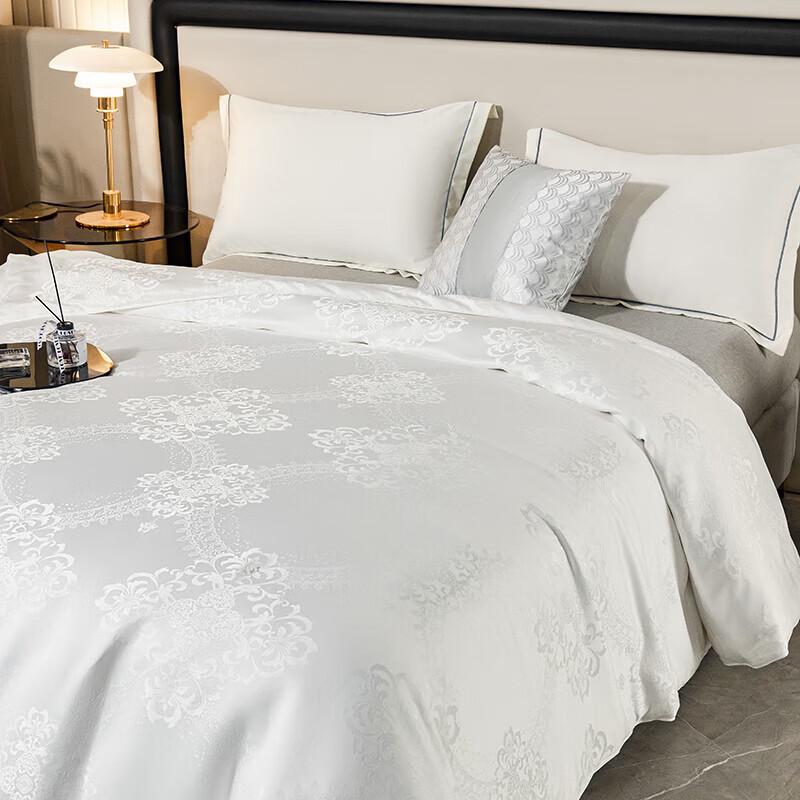 MUXINZI Jacquard Silk Comforter
