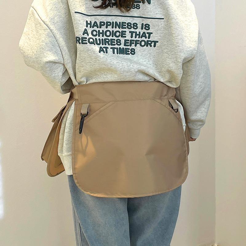 Outdoor hiking, mountaineering bag, sports fanny pack, storage belt, multi-pocket waist seal, pavement