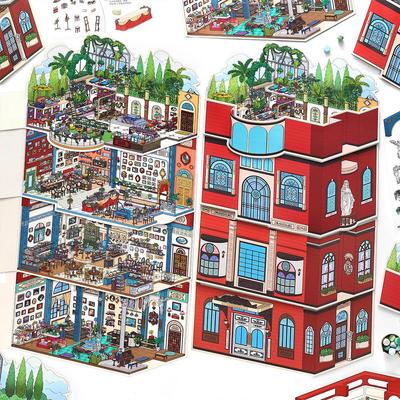 Infeel.Me Miniature Scenery Sticker - 33rd Edition Journal Puzzle Toy