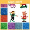 Perler 17 Colors Beads Set Kid Adults 3d Puzzle Mosaic Craft Boy Girl Kit Adults
