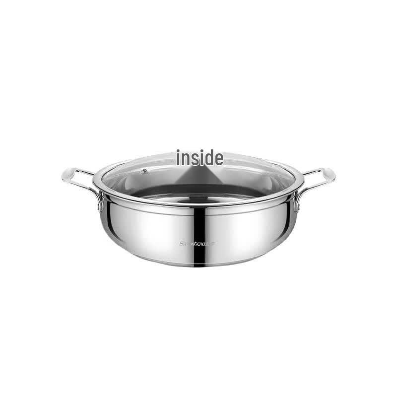 Shangheng 316 Stainless Steel Partitioned Hot Pot