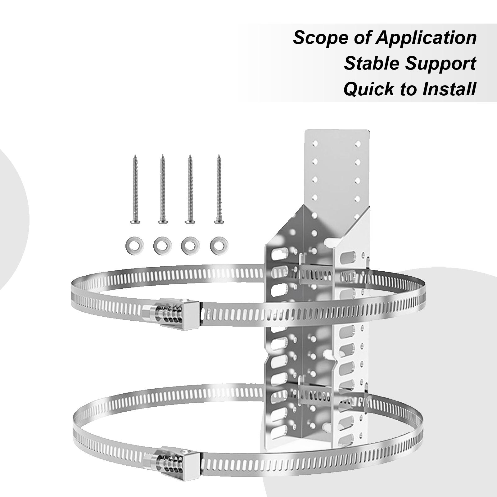 Настенный кронштейн для расширительного бака Держатель теплового расширительного бака Кронштейны для баллонов с азотом и пропаном для бака 5 галлонов или 13 дюймов China Mainland