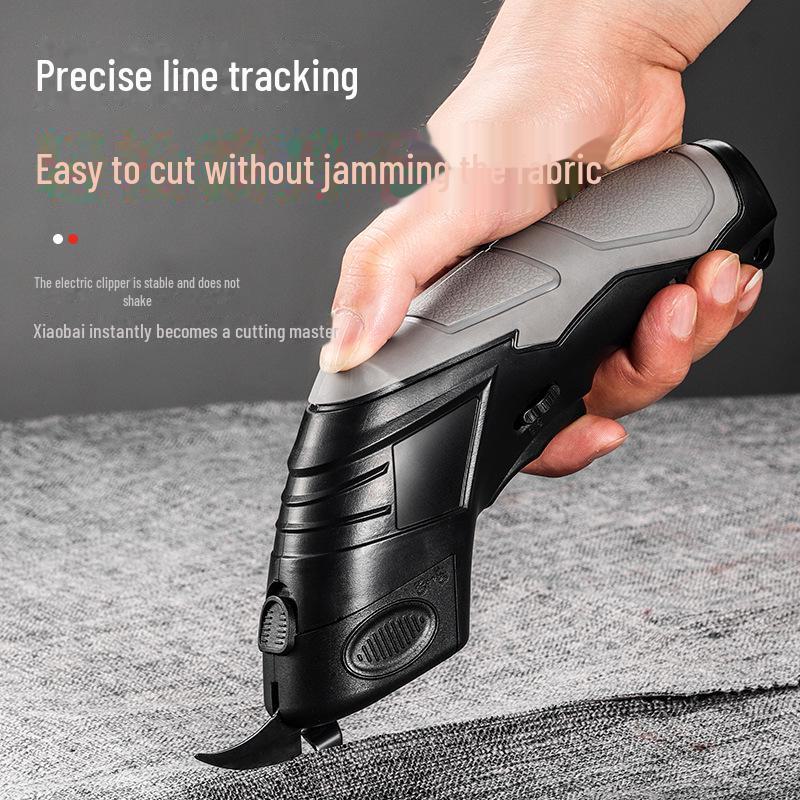 Dobíjecí ruční elektrické nůžky pro stříhání látek, koberců a kůže