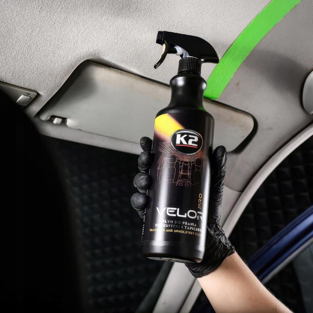 K2 VELOR PRO Car Headliner and Upholstery Cleaning Fluid