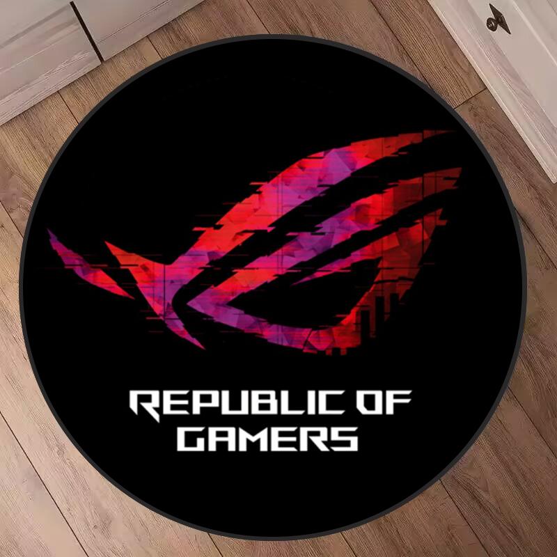 Alfombrilla de Suelo para Gaming Duradera Inspirada en ROG para Uso en Oficina y Silla Alfombra con Diseño Pashia Alfombra Suave Perfecta para Entusiastas del Gaming