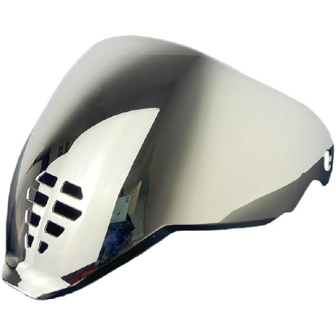

IC-06 Shield for ICON Airflite IC06 Helmet Visor Faceshield Windproof Sunscreen Uv-Cut Motorbike Accessories Parts (Silver-day use only)