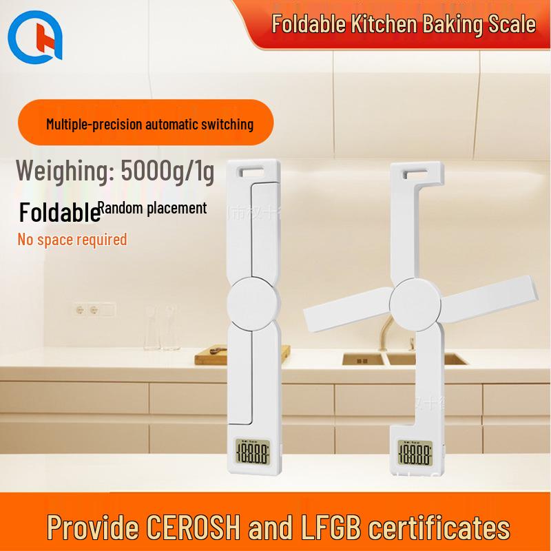 

Портативные складные кухонные весы 5 кг с гарантией качества Custom