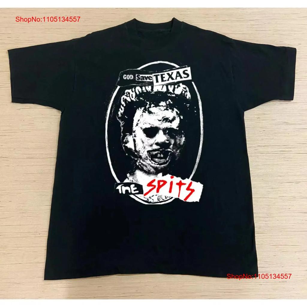 Hot The Spits Band Members Black T Shirt Size S XL Vintage Washed Versatile Soft Streetwear Breathable Slightly Graphic
