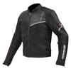 Protective Full Mesh Motorcycle Jacket Jimon Neo Size L JK-117 - Men's Black,