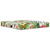 Outdoor Sofa Cushion Set 3 Pcs Multicolored Polyester