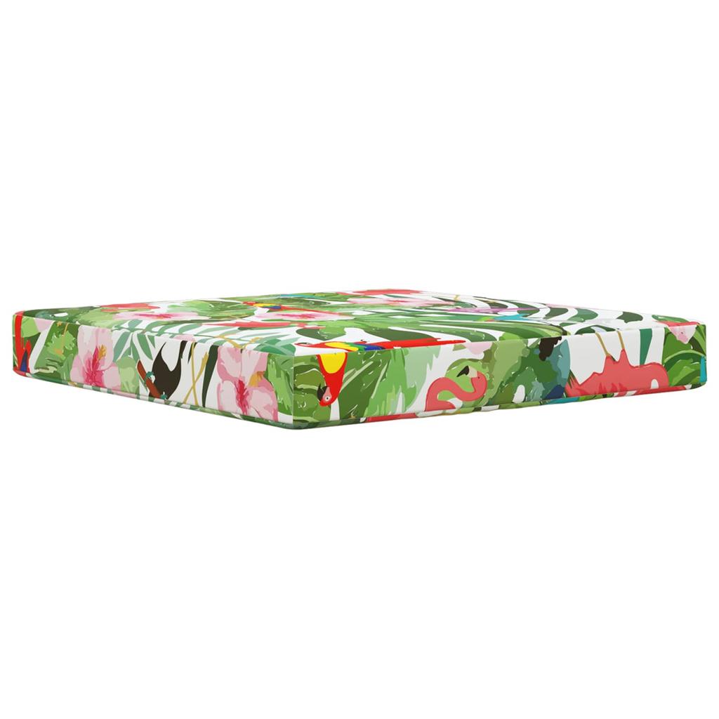 Outdoor Sofa Cushion Set 3 Pcs Multicolored Polyester