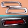2 stuks Auto ABS Achtermistlamp Lampkap Sierstrip Sticker Rand Geschikt voor Suzuki Vitara Escudo 2015 2016 2017 2018