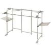 Sekisui Jushi Shoji Sekisui Stainless Steel Multi-Function Clothes Drying Rack Hosuo HD-60S, [Usage Size] Approx. 120cm H X 226cm W X 74cm D