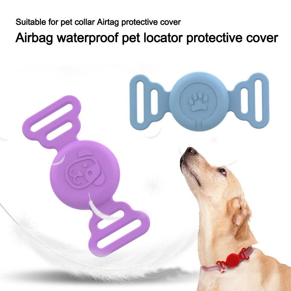 

2Pcs Waterproof Silicone Case for Airtags Anti-scratch Locator Protective Case For Airtags світло-синій колір
