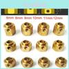 Heavy Brass Widening Hex Hubs For 1/10 Rc Crawler Traxxas Trx-4 With Superior Quality