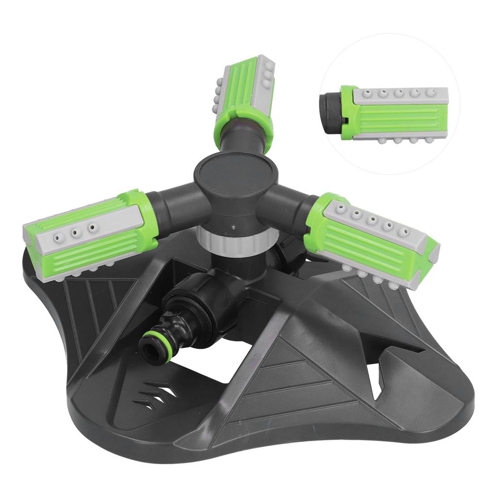 Lawn Water Sprinkler Automatic Flower Watering Device Three Prong Sprinkler for Garden Watering Gardening Irrigation