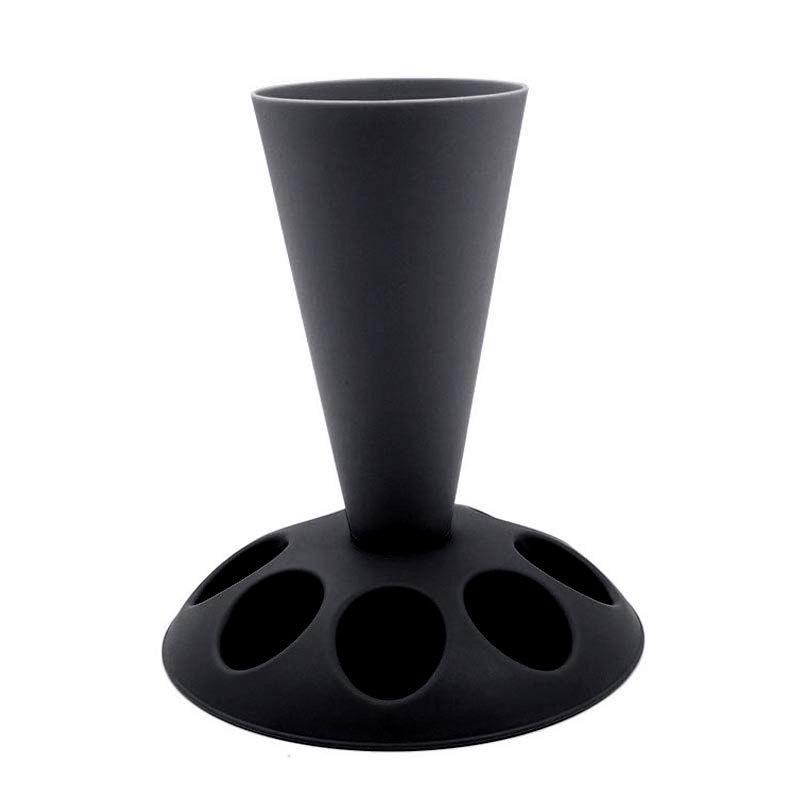 Silicone Icing Tip Holder & Cream Bag Storage Rack - Detachable Multifunctional Tool.