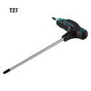 Double Head Screwdriver Torx Screwdriver Green Silver