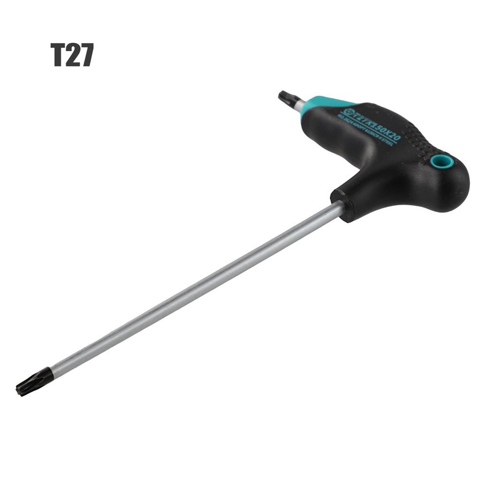 Double Head Screwdriver Torx Screwdriver Green Silver