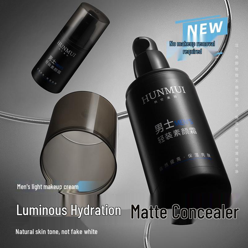 Hanlunmei Herren Leichte Natürliche Aufhellende BB Cream Concealer